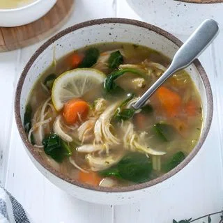 Lemon Chicken Vegetable Soup