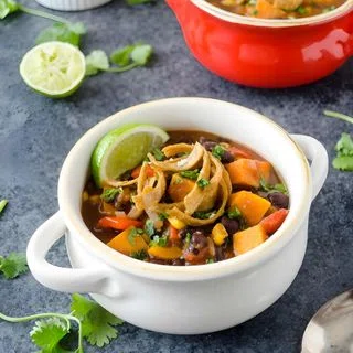 Vegetarian Tortilla Soup