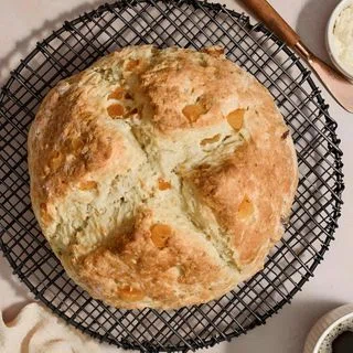 Irish Soda Bread with Apricots and Orange Zest