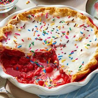 Strawberry Pop Tart Pie