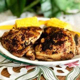 Blackened Ranch Pan-Fried Chicken Thighs