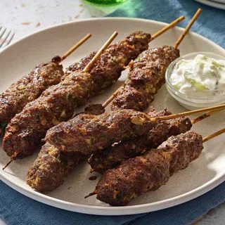 Air Fryer Beef Kofta Kebabs
