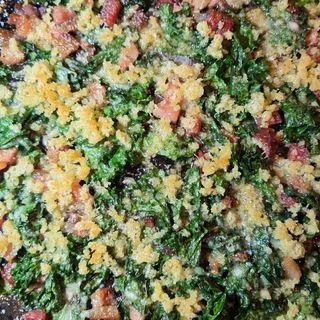 Garlic Kale with Pancetta