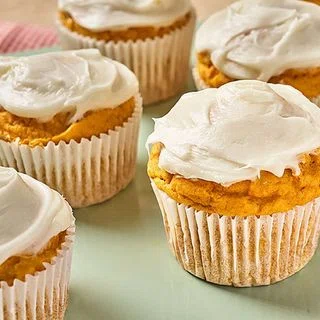 Sugar Cookie Pumpkin Cupcake Muffins