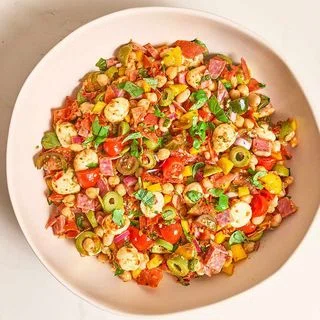 Supreme Pizza Bean Salad