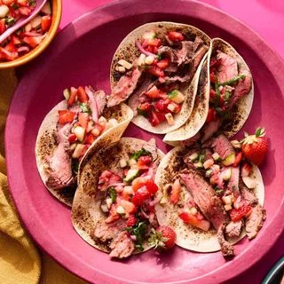 Strawberry Barbecue Beeff
