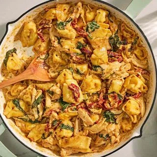 Creamy Tuscan Chicken Tortellini