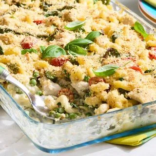 Chicken Primavera Pasta Bake