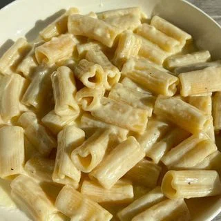 Truffle Alfredo Heart-Shaped Pasta