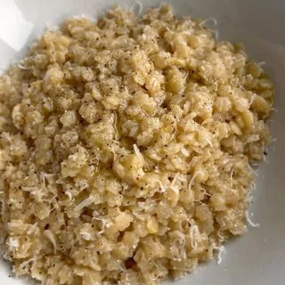 Pastina with Egg, Butter, and Parmesan