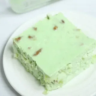 Vintage Lime Cottage Cheese Jello Salad