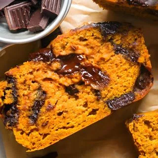 Pumpkin Chocolate Chip Bread