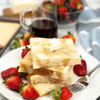 Sheet Pan Pancakes from Mix
