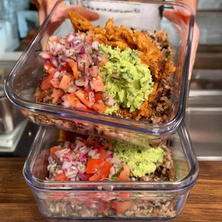High Protein Low Calorie Chipotle Chicken Bowls