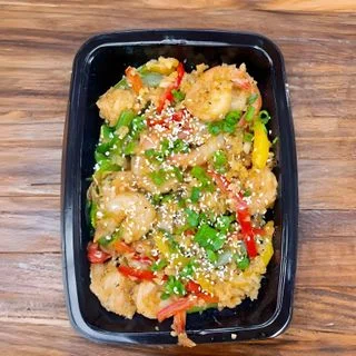 Spicy Shrimp Stir-Fry Meal Prep