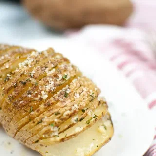 Air Fryer Hasselback Potatoes