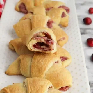 Cranberry Cheesecake Crescent Rolls