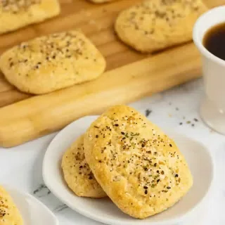 Everything Cream Cheese Scones