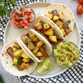 Breakfast Tacos without Eggs