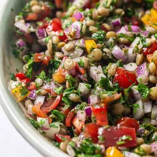 Lentil Tabbouleh Salad Recipe 