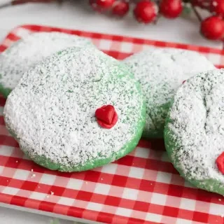 Grinch Sugar Cookies