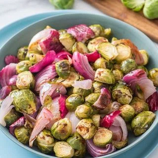 Roasted Balsamic Brussels Sprouts
