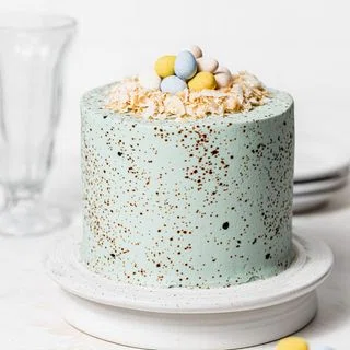 Robin's Egg Easter Cake