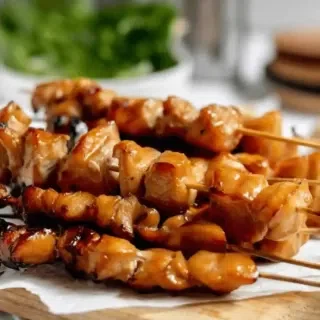 Teriyaki Chicken on a Stick