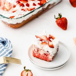 Jello Strawberry Cake