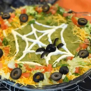 Halloween Taco Dip