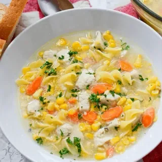 Chicken Corn Noodle Soup