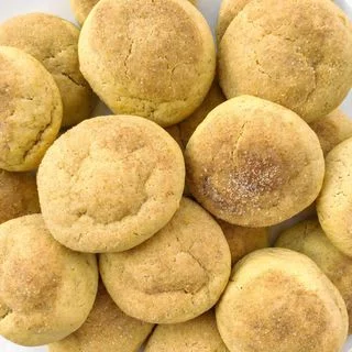 Vegan Pumpkin Sugar Cookies