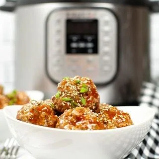 Instant Pot Asian Meatballs