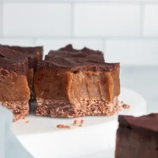 Double Chocolate Caramel Slice