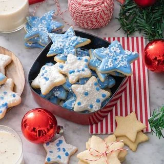 Eggnog Sugar Cookies