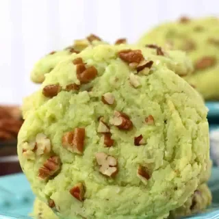 Watergate Pistachio Pudding Cookies