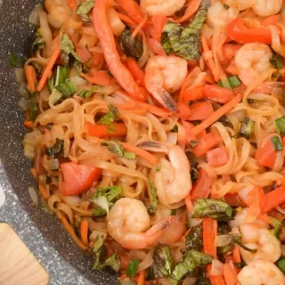 Shrimp Drunken Noodles