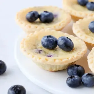 Blueberry Custard Tarts