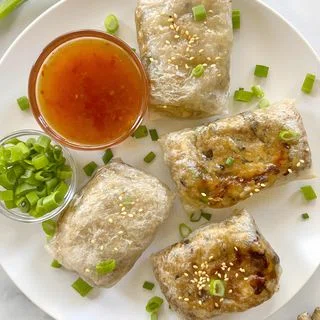 Air Fryer Rice Paper Dumplings