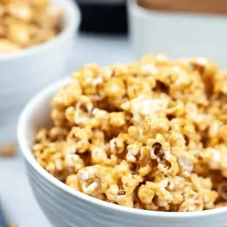 Caramel Instant Pot Popcorn