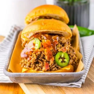 Slow Cooker Cowboy Sloppy Joes