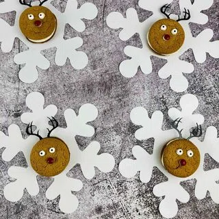 Gingerbread Reindeer Cookies