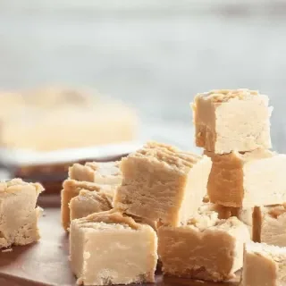 Penuche Fudge (Easy Peanut Butter Fudge)