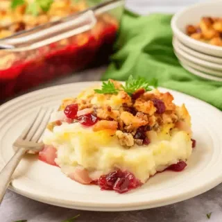 Thanksgiving Leftover Casserole