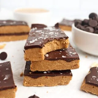 Chocolate Peanut Butter Protein Bars