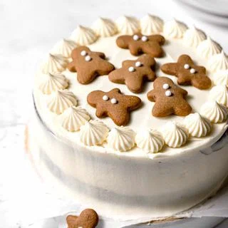 Gingerbread Cake with Cream Cheese Frosting