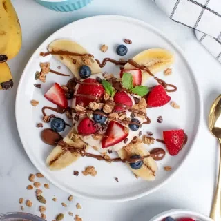 Breakfast Banana Split
