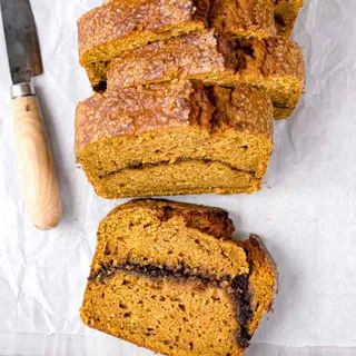 Cinnamon Swirl Pumpkin Bread