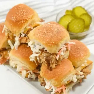 BBQ Chicken Sliders