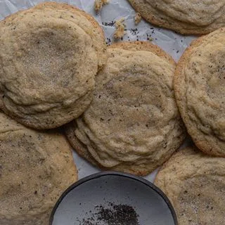 Chewy Earl Grey Sugar Cookies